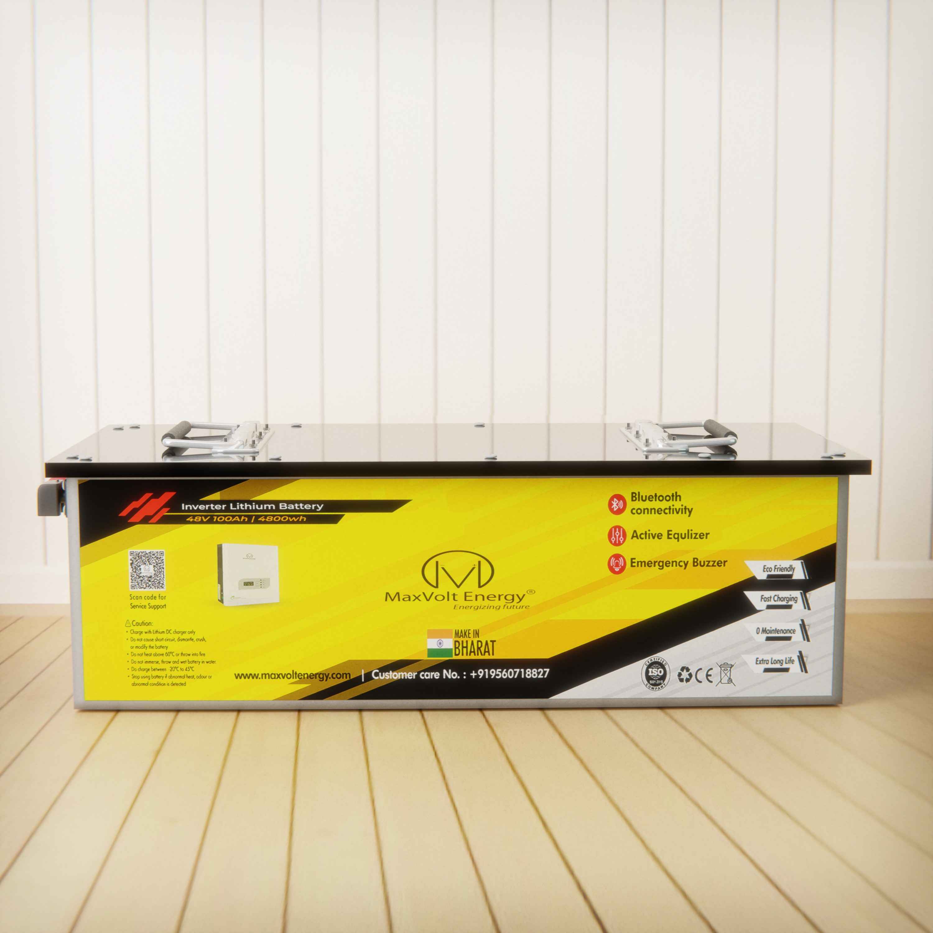25.6V 100Ah Inverter Battery